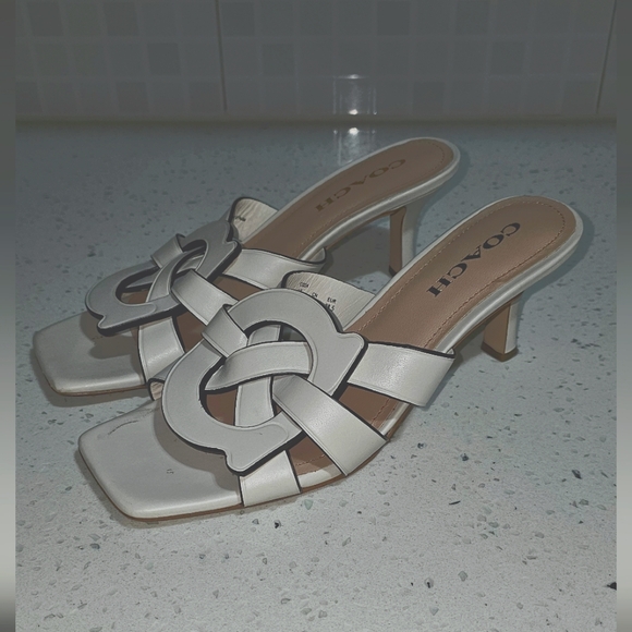 Coach Tillie Leather SandalWomen's size8 - Picture 4 of 8